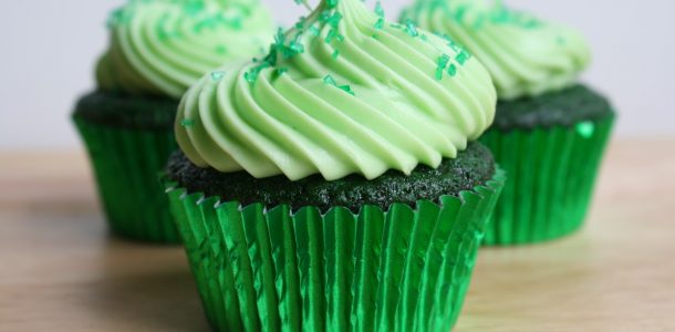 green velvet cupcakes