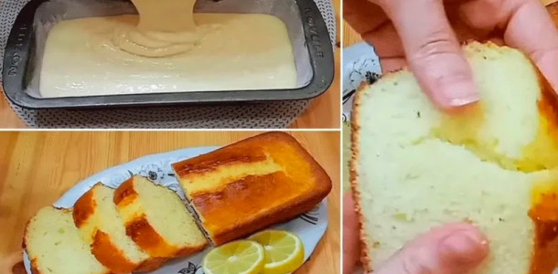 Bolo de limão sem açúcar e sem farinha de trigo saudável e delicioso!