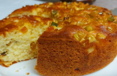 Torta de creme de leite massa que derrete na boca